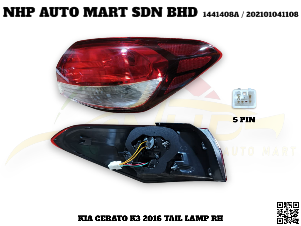 92402-A7600-T RH NHP