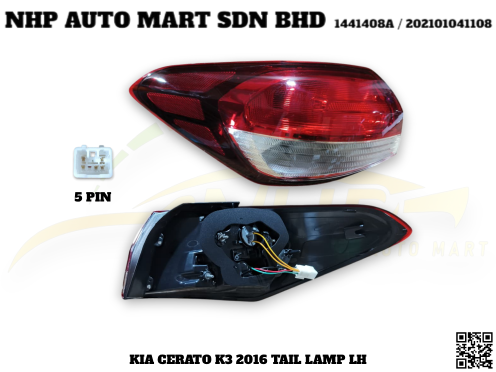 92401-A7600-T LH NHP