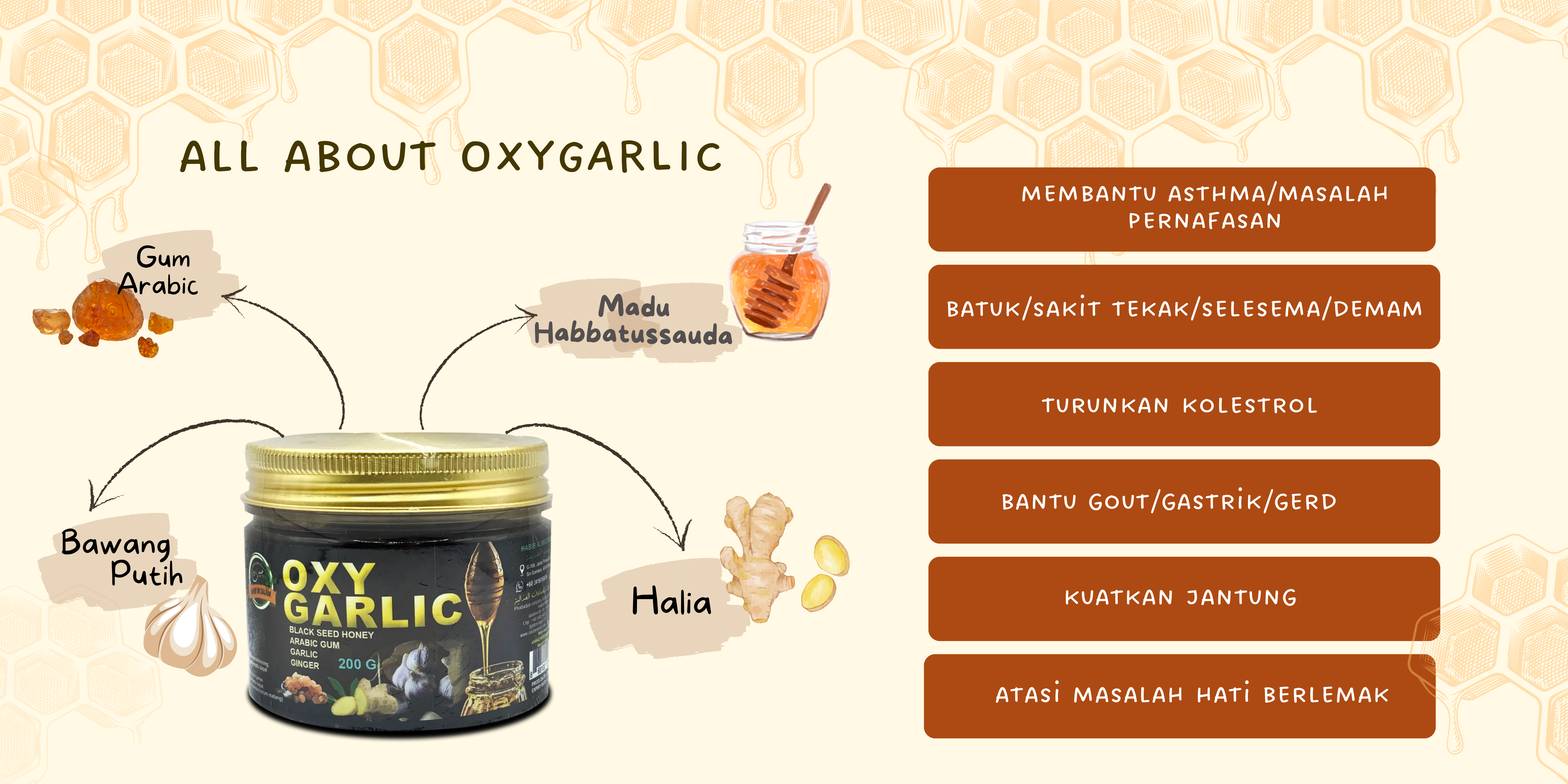 Oxy Garlic: Produk Madu Wajib Ada di Rumah