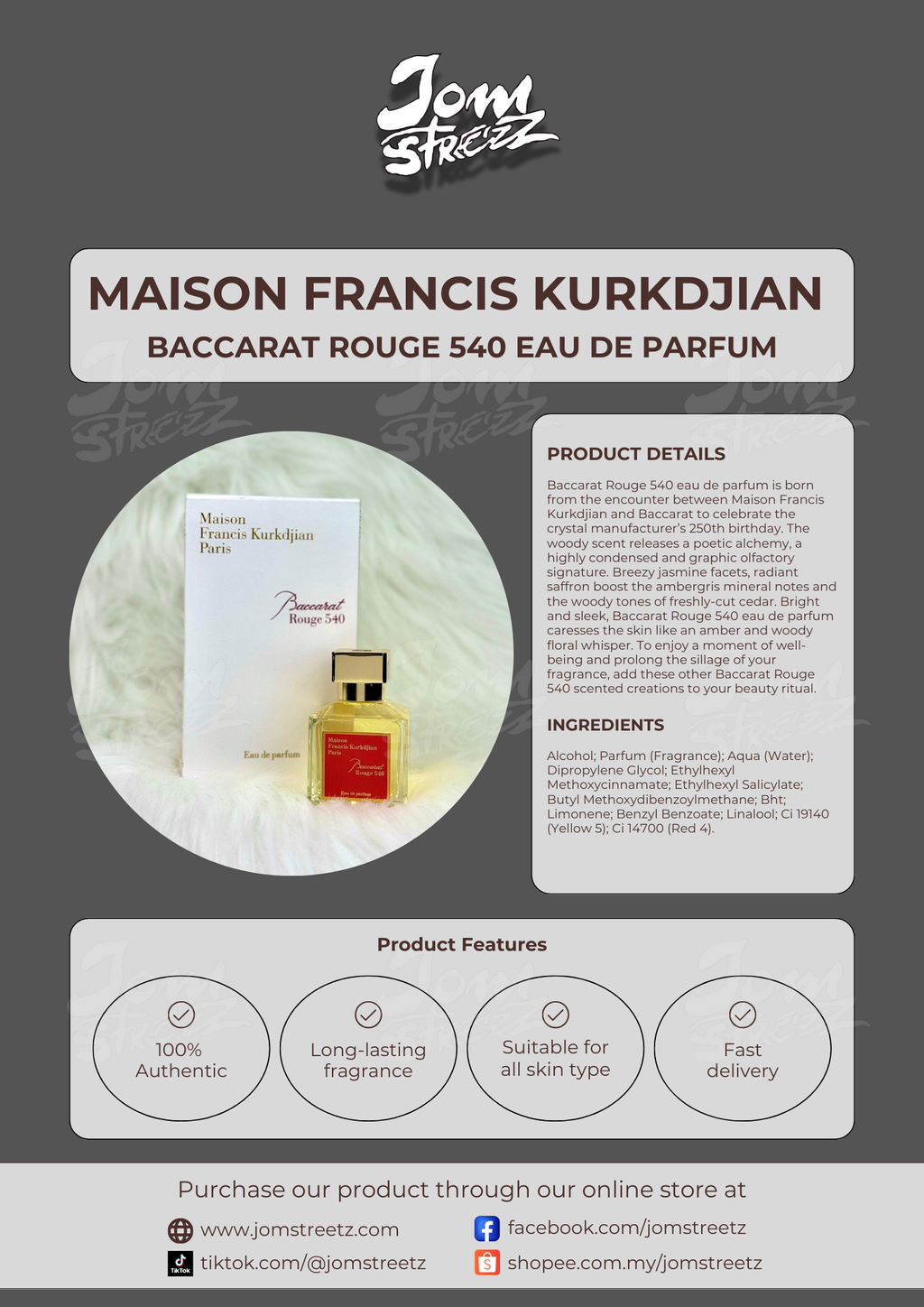 BACCARAT ROUGE 540 EAU DE PARFUM (1)