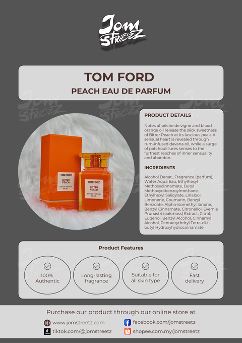 TOM FORD BITTER PEACH EAU DE PARFUM