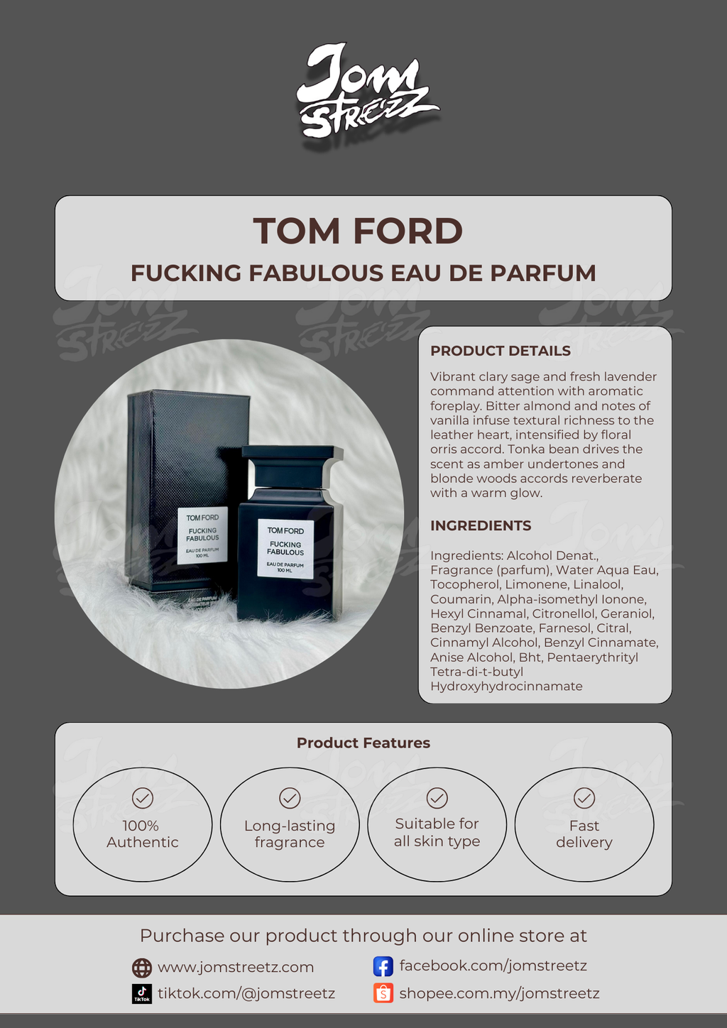 FUCKING FABULOUS EAU DE PARFUM