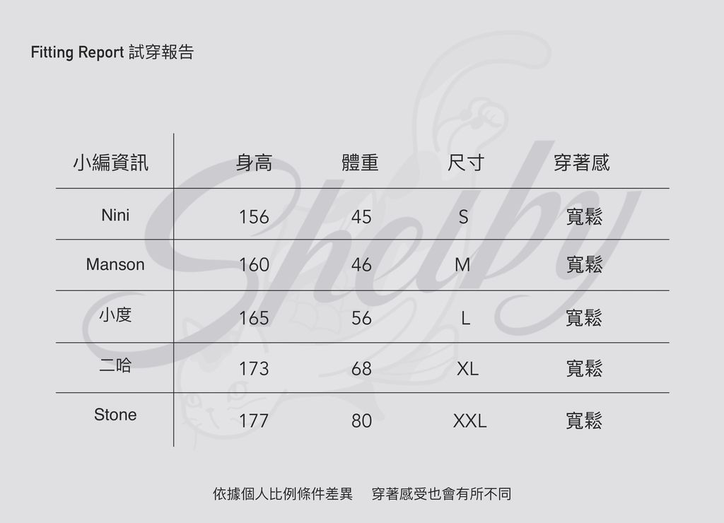 GENDER_FREE_小領口擴肩Tee_試穿表