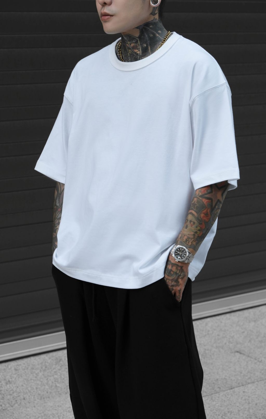 白1