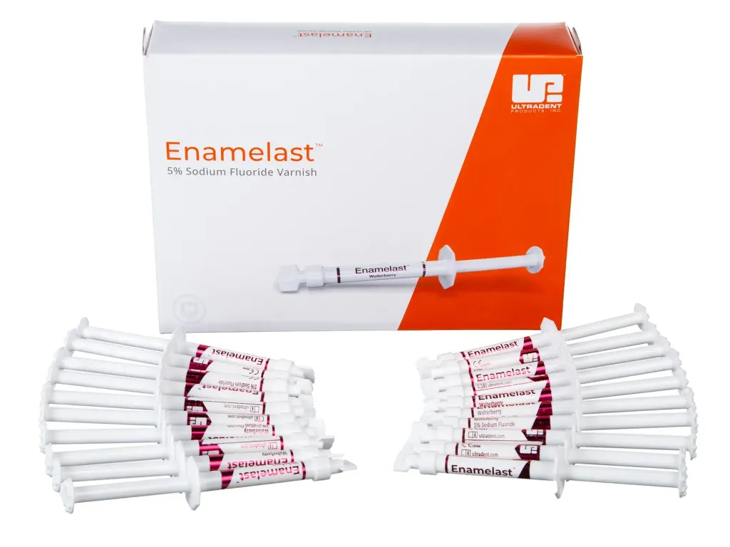 4523-Enamelast-Fluoride-Varnish-20pk-Syringe-Kit-Walterberry-open-PREVENT-HYGIENE