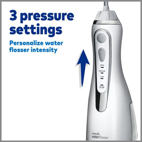 Medium_JPG-Waterpik Product Image WP-560-580 Cordless Advanced White Digital Image With Text Pressure Settings English 23-June-2023 (1)