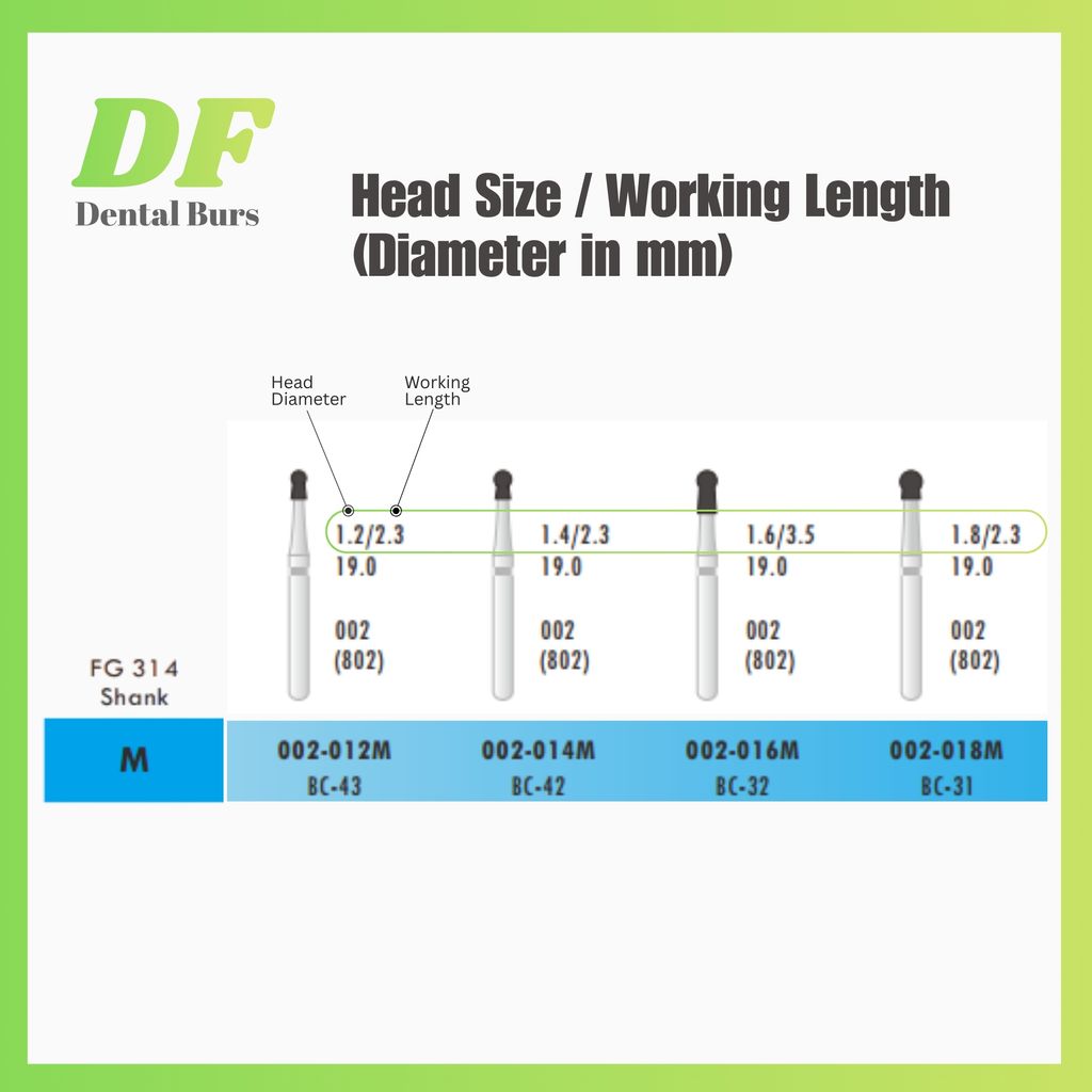 DF Collar Ball Round Head Diameter Medium 3