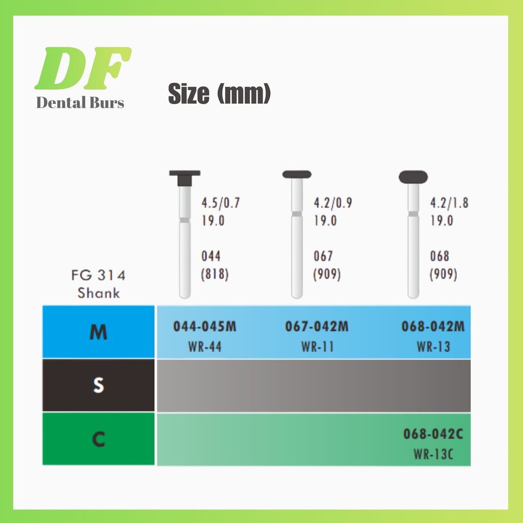 DF Wheel Size