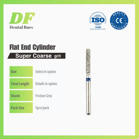 DF Flat End Cy Super Coarse
