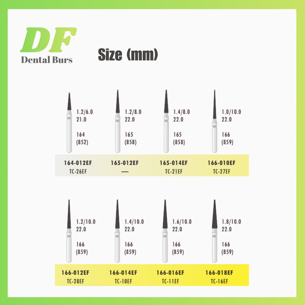DF Tapered Cone Extra Fine Size