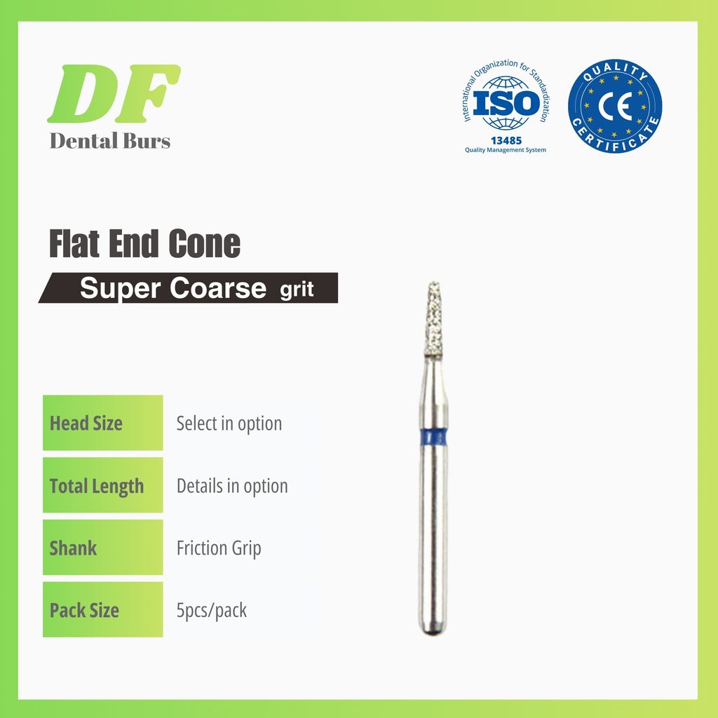 DF Flat End Cone Super Coarse