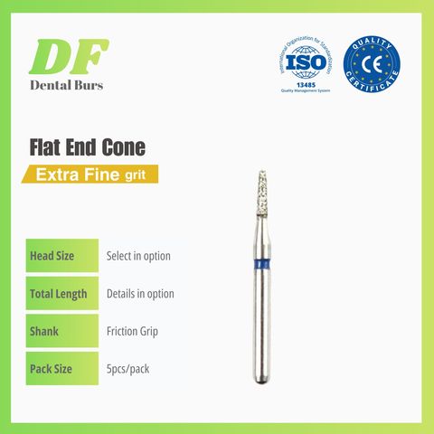 DF Flat End Cone Extra Fine