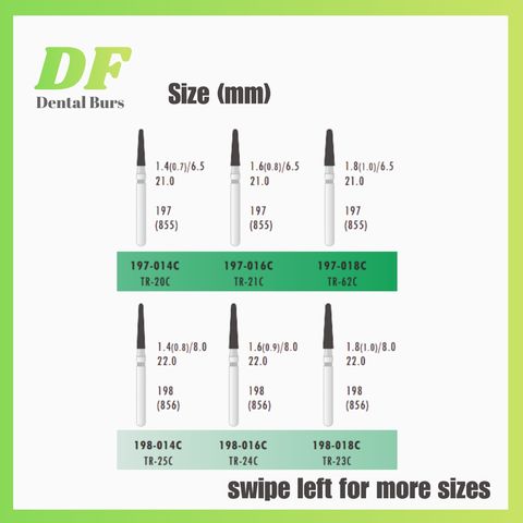 DF Round End Cone Coarse Size 1