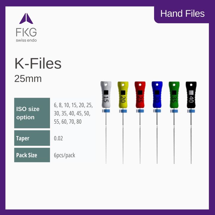 FKG K FIles 25mm