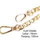 FLAT CHAIN GOLD