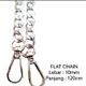 FLAT CHAIN SILVER