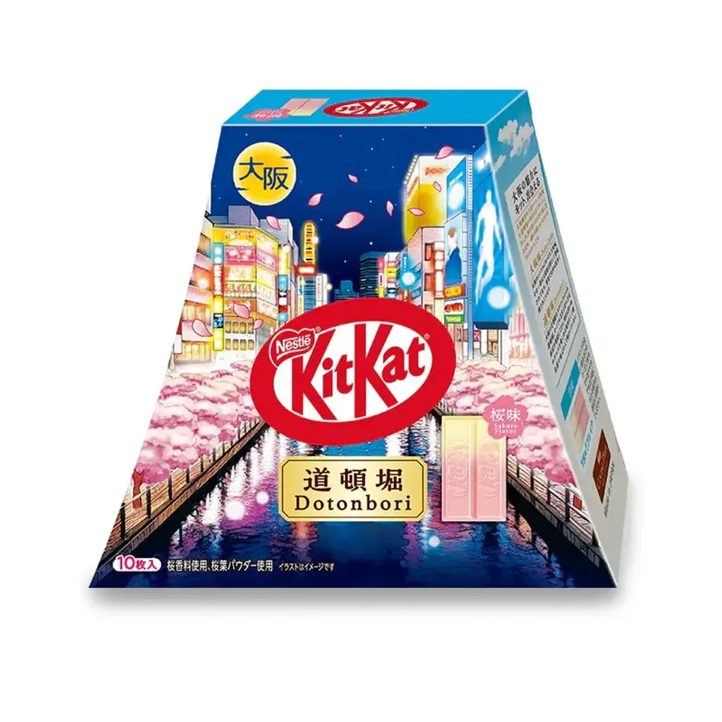 KitKat_Japan_Osaka_Dotonbori_Sakura