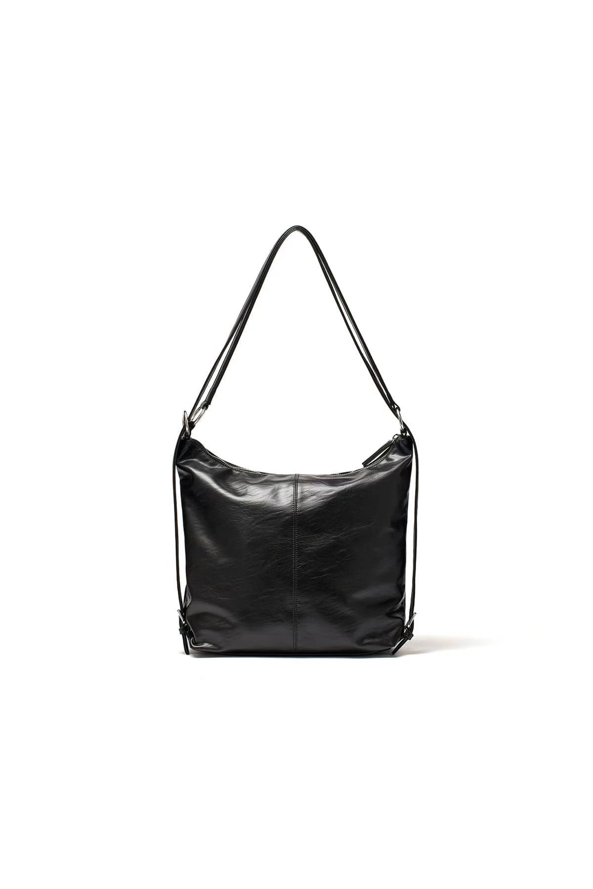 Matin Kim Double Pocket Two Way Bag In Black – Shop With JYC