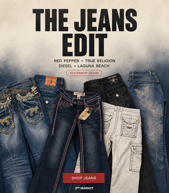 THE JEANS EDIT | 2nd Market