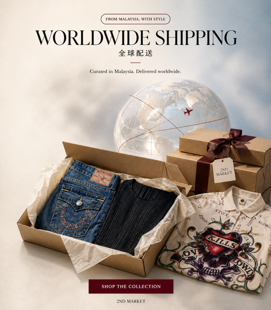 WORLDWIDE SHIPPING | 2nd Market