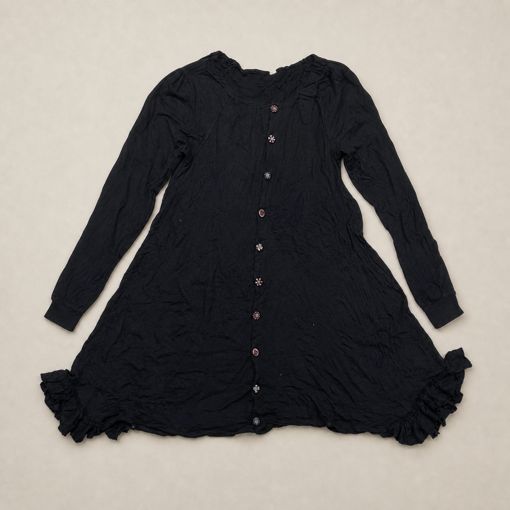 16524104_sunaokuwahara_blk_long_sleeve_flower_button_ai_beauty