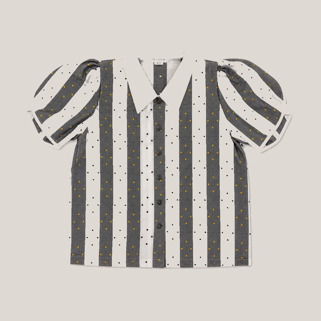 09_2NDB0708009_pierre_balmain_grey_striped_puff_sleeve_shirt_b_9_redo_strict