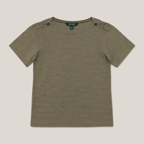 16_2NDO0708002_lauren_ralph_lauren_olive_striped_short_sleeve_top_xs_redo_strict