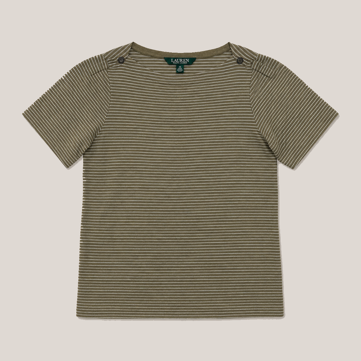 16_2NDO0708002_lauren_ralph_lauren_olive_striped_short_sleeve_top_xs_redo_strict