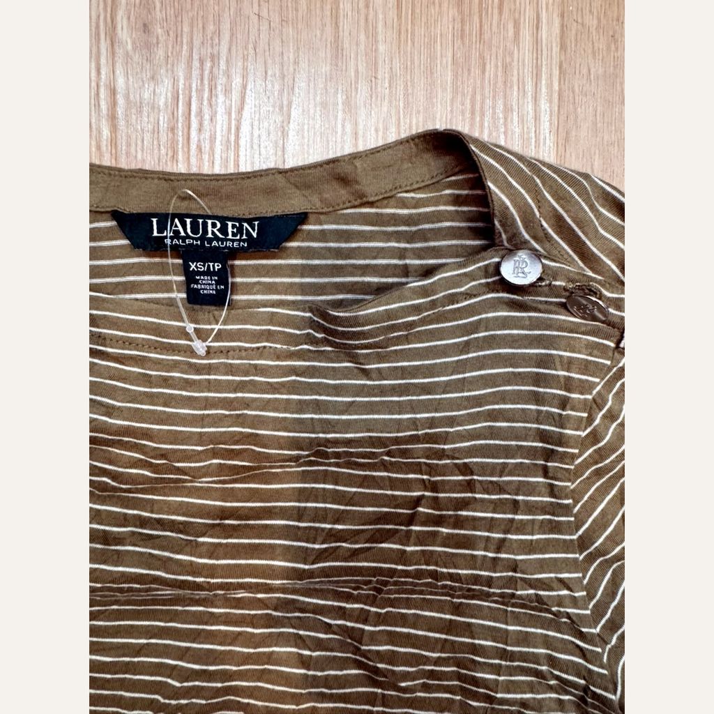 16_2NDO0708002_lauren_ralph_lauren_olive_striped_short_sleeve_top_xs_label_clean