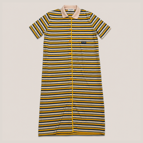 14_2NDB0710014_celine_paris_yellow_striped_polo_dress_main_bgfixed