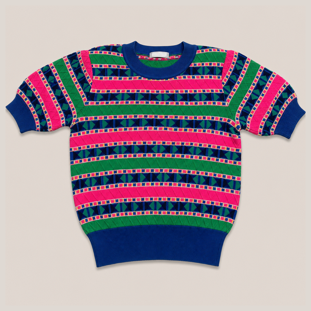 20_2NDB0710020_yves_saint_laurent_multicolor_knit_short_sleeve_top_main_bgfixed