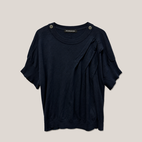 59_2NDLL0710024_mercibeaucoup_navy_short_sleeve_top_hanger_removed_preview