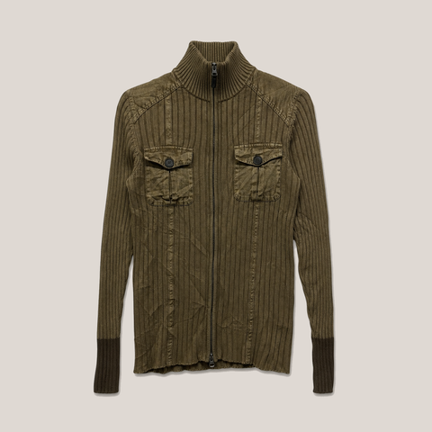 75_2NDLL0710040_katharine_hamnett_london_brown_zip_knit_jacket_m_hanger_removed_preview