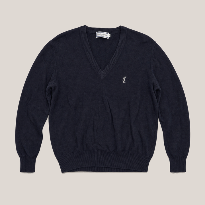 18_2NDSAB0711018_yves_saint_laurent_navy_v_neck_knit_sweater_s_main_ai_exact_bg
