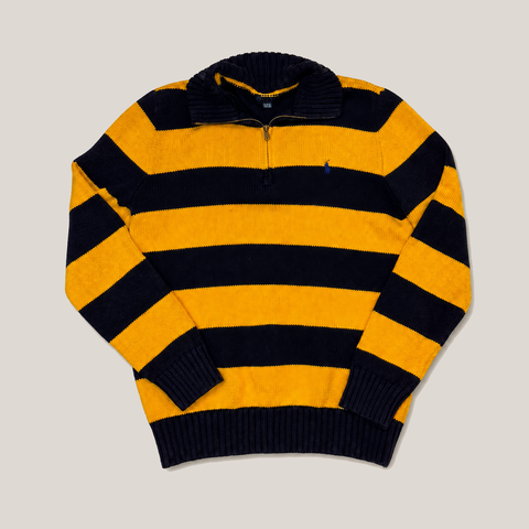 01_2NDO0712001_polo_ralph_lauren_yellow_navy_striped_half_zip_knit_sweater_xl_main_ai_exact_bg
