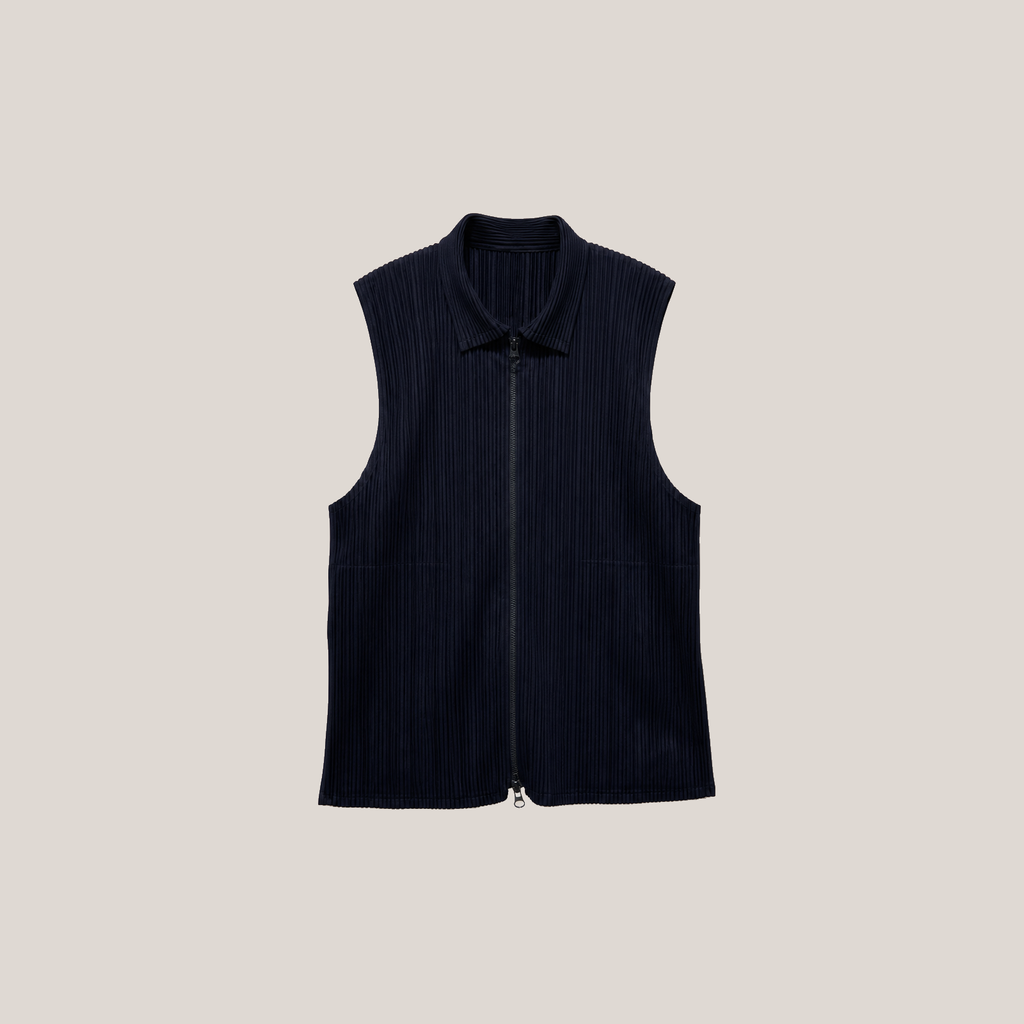 03_2NDO0713003_pleats_please_issey_miyake_navy_zip_sleeveless_vest_main_bgfixed