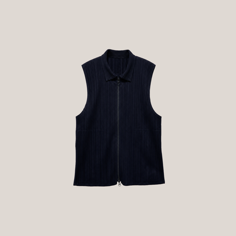 03_2NDO0713003_pleats_please_issey_miyake_navy_zip_sleeveless_vest_main_bgfixed