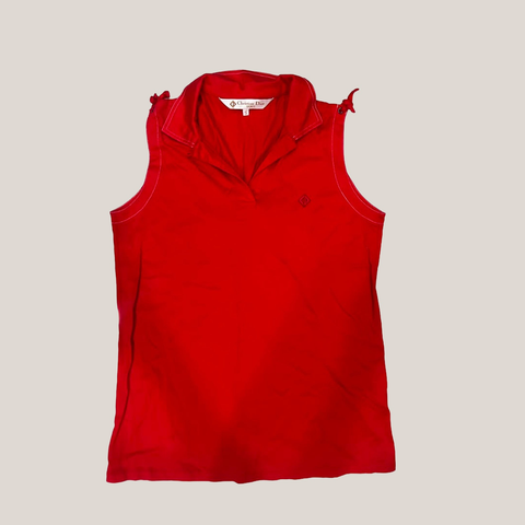 34_HUSNI0721015_christian_dior_sports_red_sleeveless_polo_top_main_warm_greige