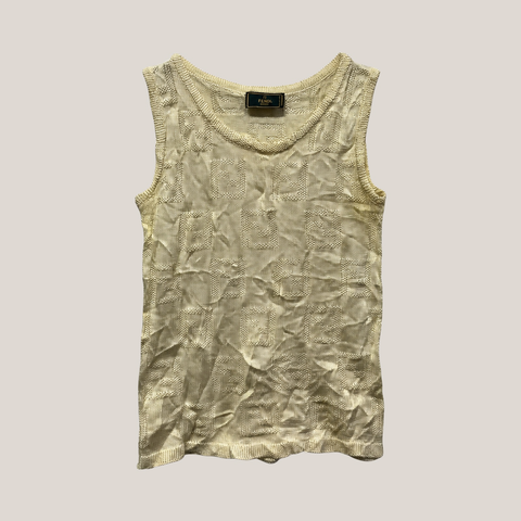53_2NDLL0721017_vintage_fendi_beige_textured_sleeveless_knit_top_main_warm_greige