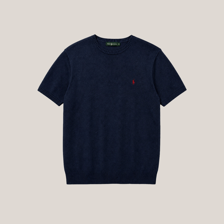 62_2NDLL0721026_ralph_lauren_navy_pony_logo_short_sleeve_knit_top_main_warm_greige