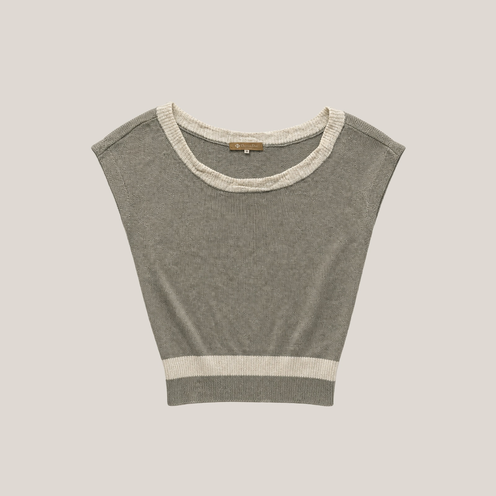 68_2NDLL0721032_christian_dior_grey_contrast_hem_short_sleeve_knit_top_s_main_warm_greige