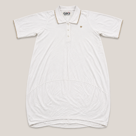 010_2NDB0812010_cat_s_tsumori_chisato_white_cat_logo_short_sleeve_polo_dress_catalog_final