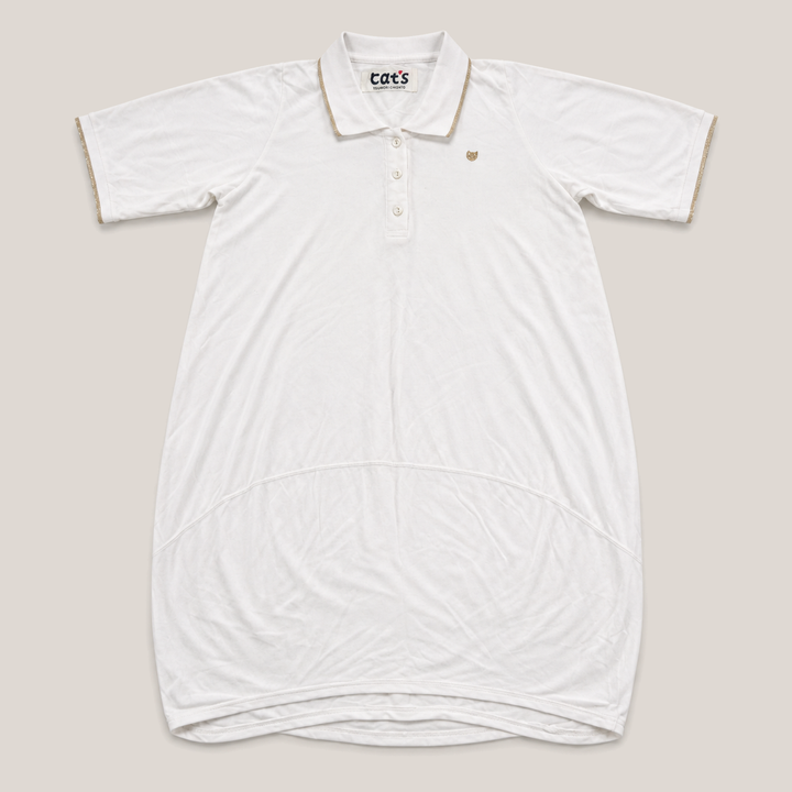 010_2NDB0812010_cat_s_tsumori_chisato_white_cat_logo_short_sleeve_polo_dress_catalog_final