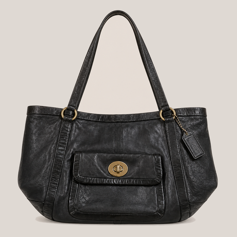 023_JAM0812035_coach_black_leather_turnlock_tote_bag_13603_catalog_final