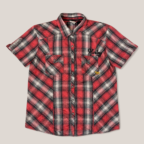 051_JAM0812063_harley_davidson_red_black_plaid_short_sleeve_button_up_shirt_2xl_catalog_final