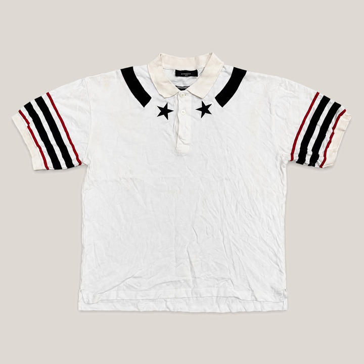 002_2NDS0815002_riccardo_tisci_era_givenchy_white_star_collar_striped_sleeve_polo_shirt_catalog_final