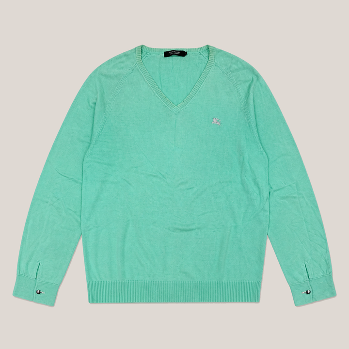 013_2NDS0815013_burberry_black_label_turquoise_embroidered_knight_v_neck_long_sleeve_knit_top_2_catalog_final