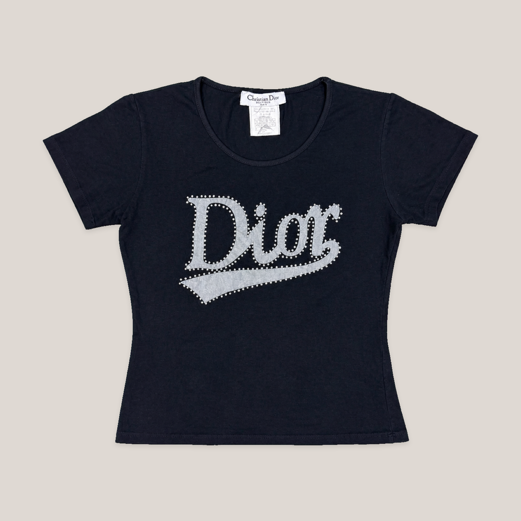 012_2NDO0829017_christian_dior_boutique_black_rhinestone_logo_t_shirt_fr40_catalog_final