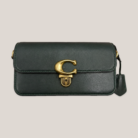 002_2NDO0831001_coach_dark_green_leather_c_hardware_turnlock_flap_shoulder_bag_ceb31_catalog_final