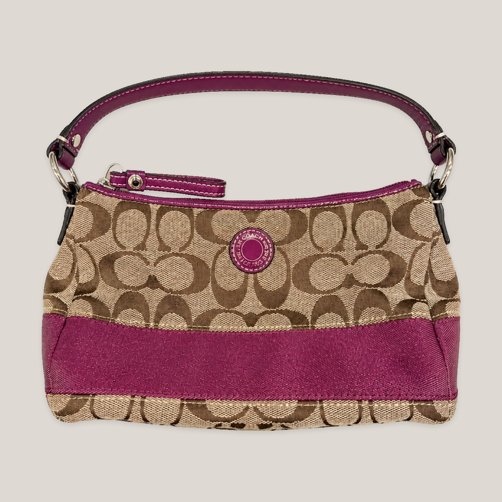 005_2NDO0831004_coach_khaki_signature_canvas_magenta_stripe_small_shoulder_bag_catalog_final